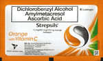 Strepsils® Orange with Vitamin C 8s Lozenges