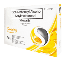 Strepsils® Honey Lemon 24s Lozenges