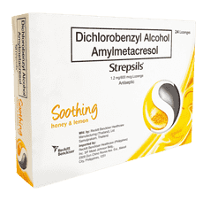 Strepsils® Honey Lemon 24s Lozenges